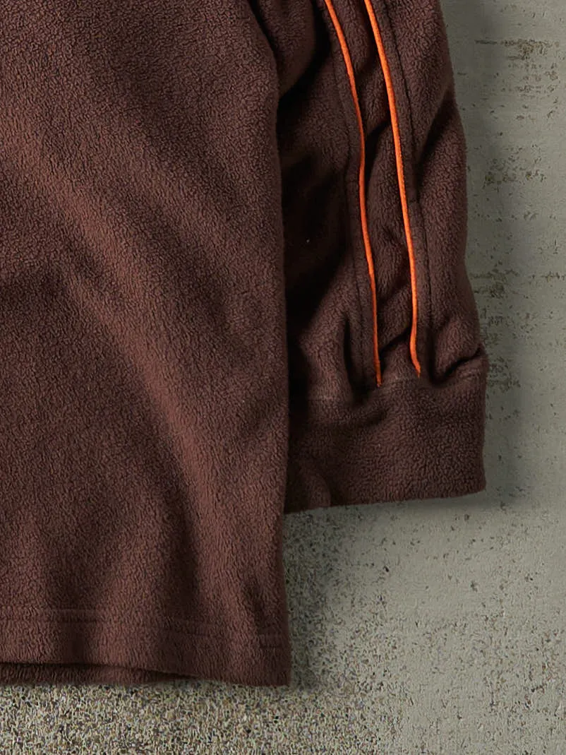 Vintage Y2K Brown Cleveland Browns Fleece Sweater (XL/XXL) sold by Rebalance Vintage product image thumbnail 3