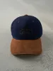 Vintage 90s Navy Blue Ford Logo Wool & Suede Velcro Back Hat sold by Rebalance Vintage