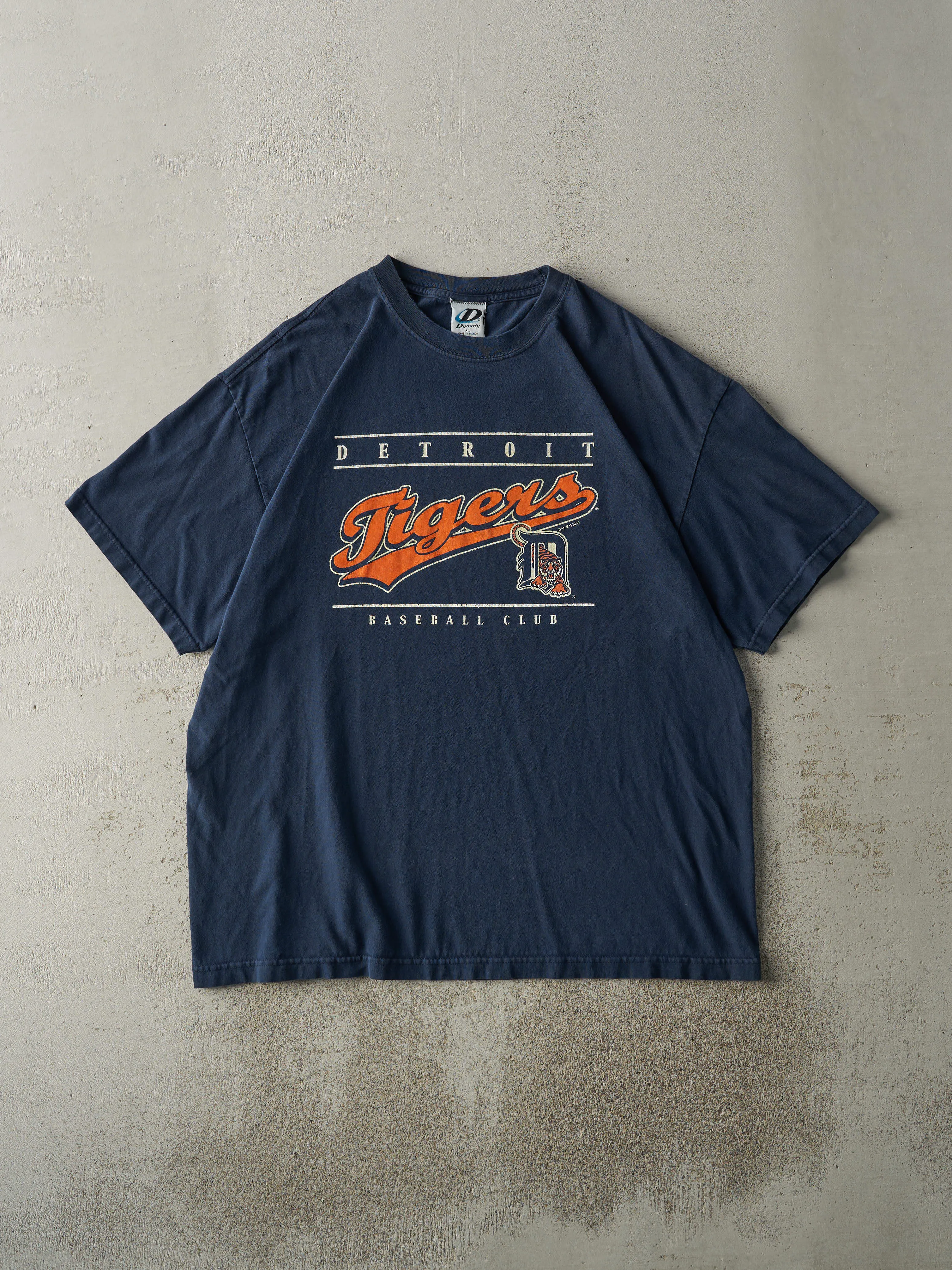 Vintage 04' Navy Blue Detroit Tigers Tee (L/XL) sold by Rebalance Vintage