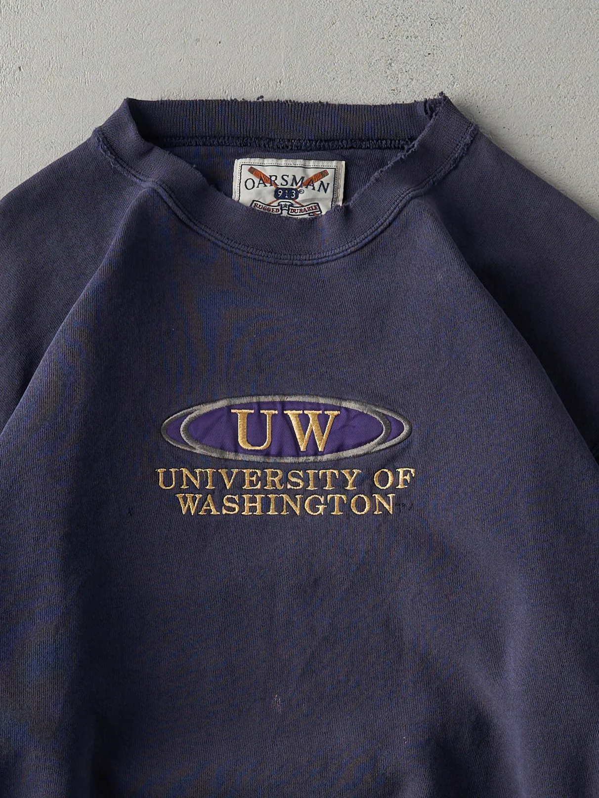 Vintage 90s Faded Navy University of Washington (M) sold by Rebalance Vintage product image thumbnail 2