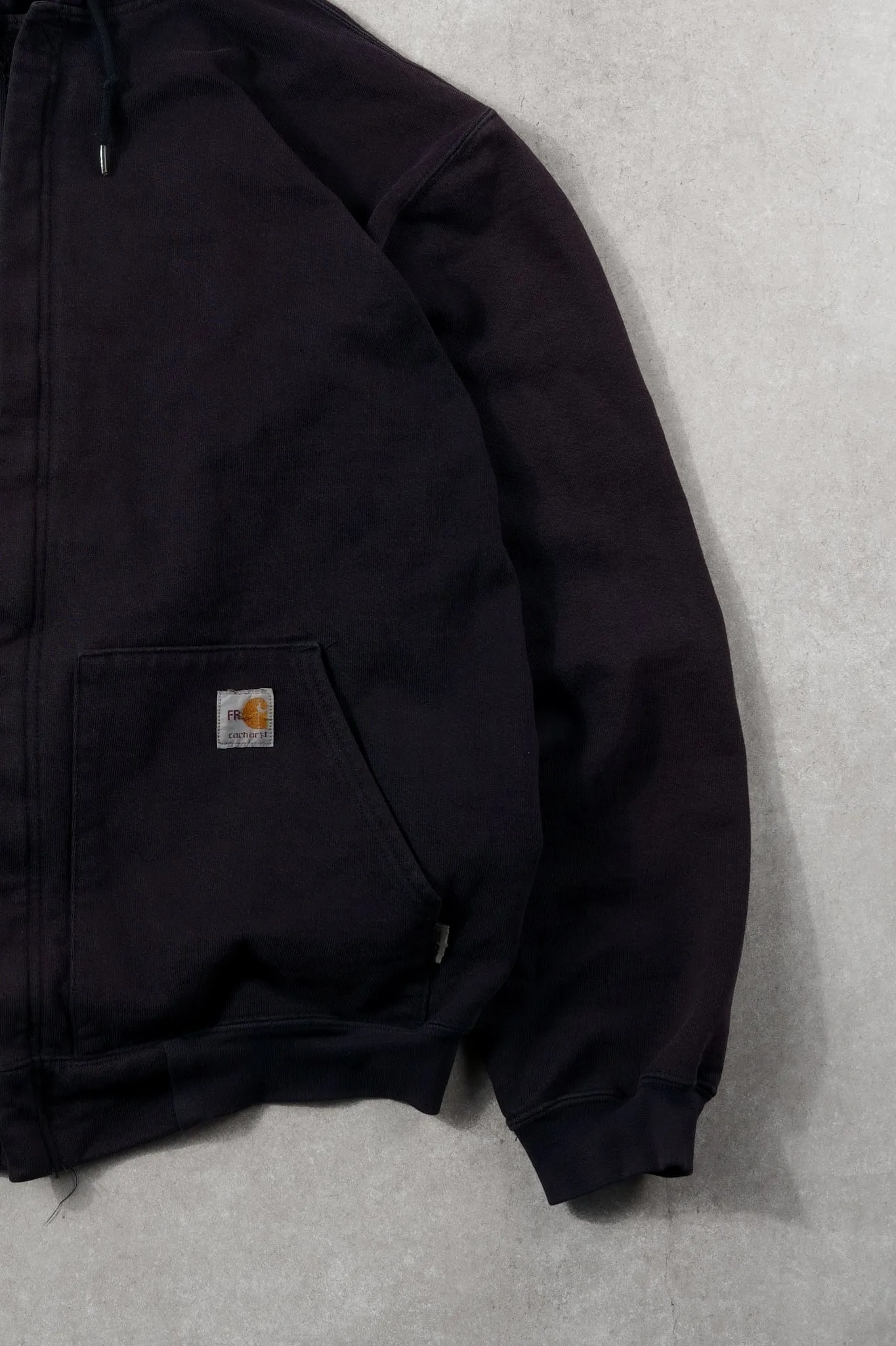Vintage 90s Washed Blue Heavy Weight Fire Resistant Zip Up (L) sold by Rebalance Vintage product image thumbnail 3