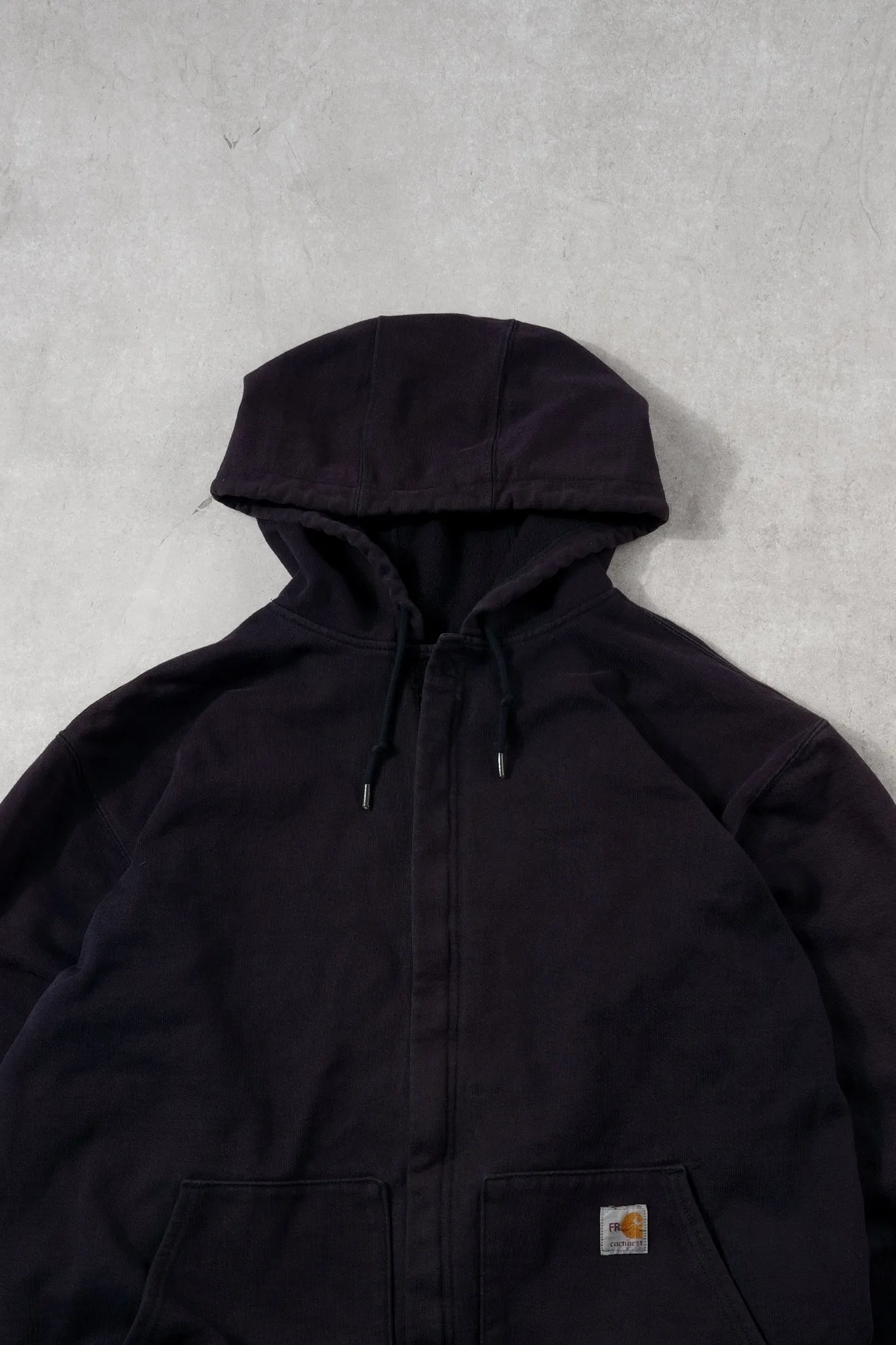 Vintage 90s Washed Blue Heavy Weight Fire Resistant Zip Up (L) sold by Rebalance Vintage product image thumbnail 2