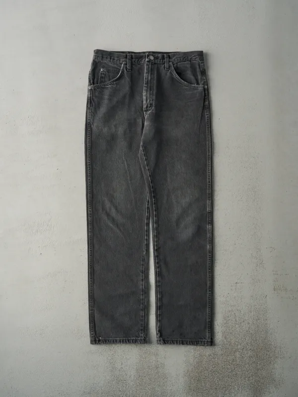 Vintage 90s Faded Black Wrangler Denim Pants (32x31) sold by Rebalance Vintage