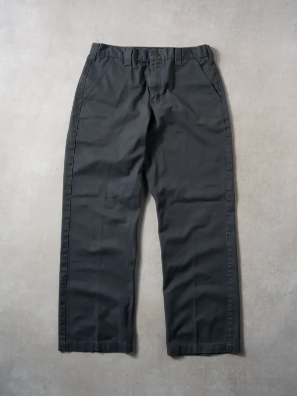 Vintage 90s Space Grey Carhartt Blended Twill Pants (34x30) sold by Rebalance Vintage