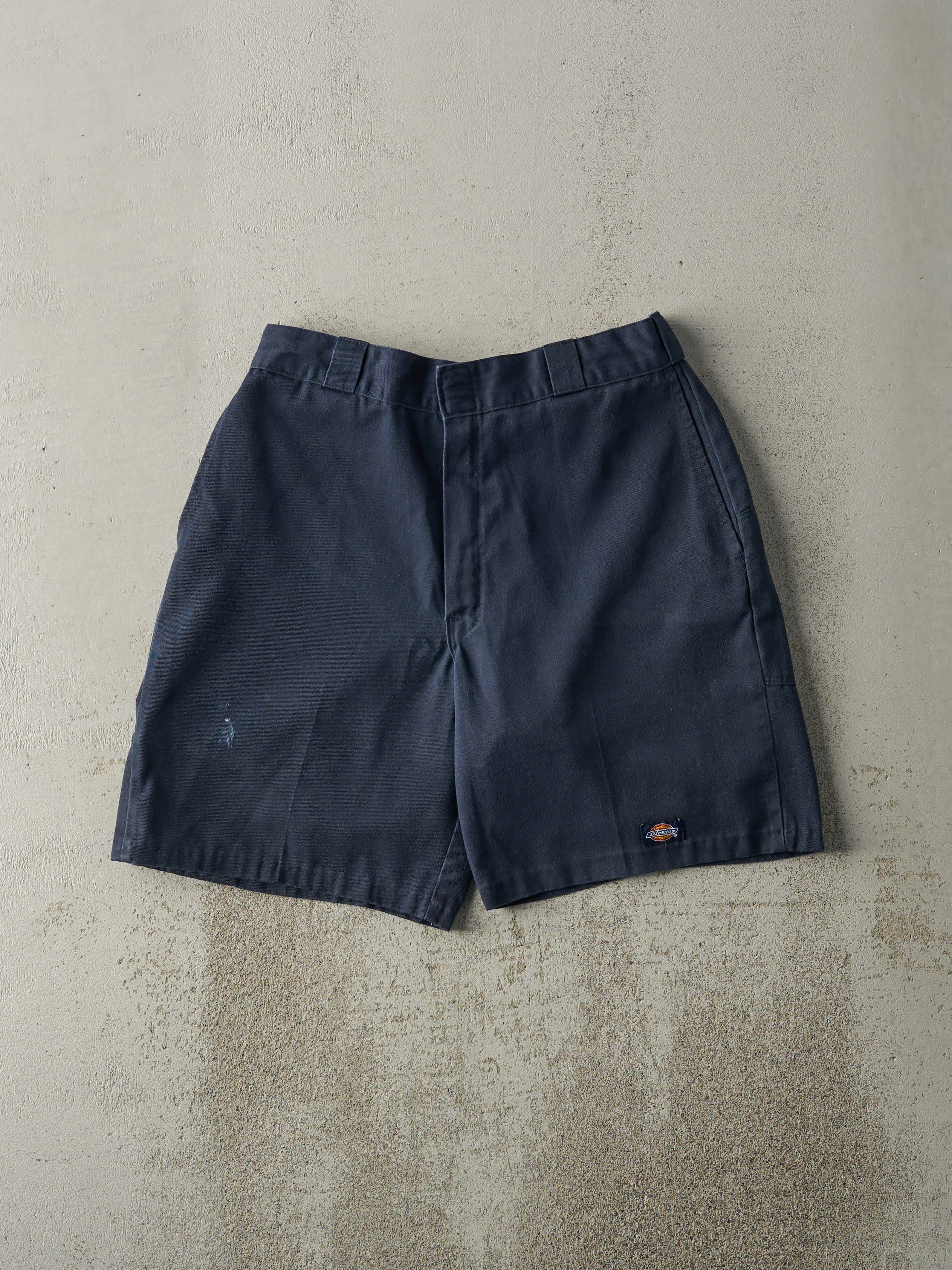 Vintage 90s Navy Blue Dickies Work Shorts (33x9) sold by Rebalance Vintage