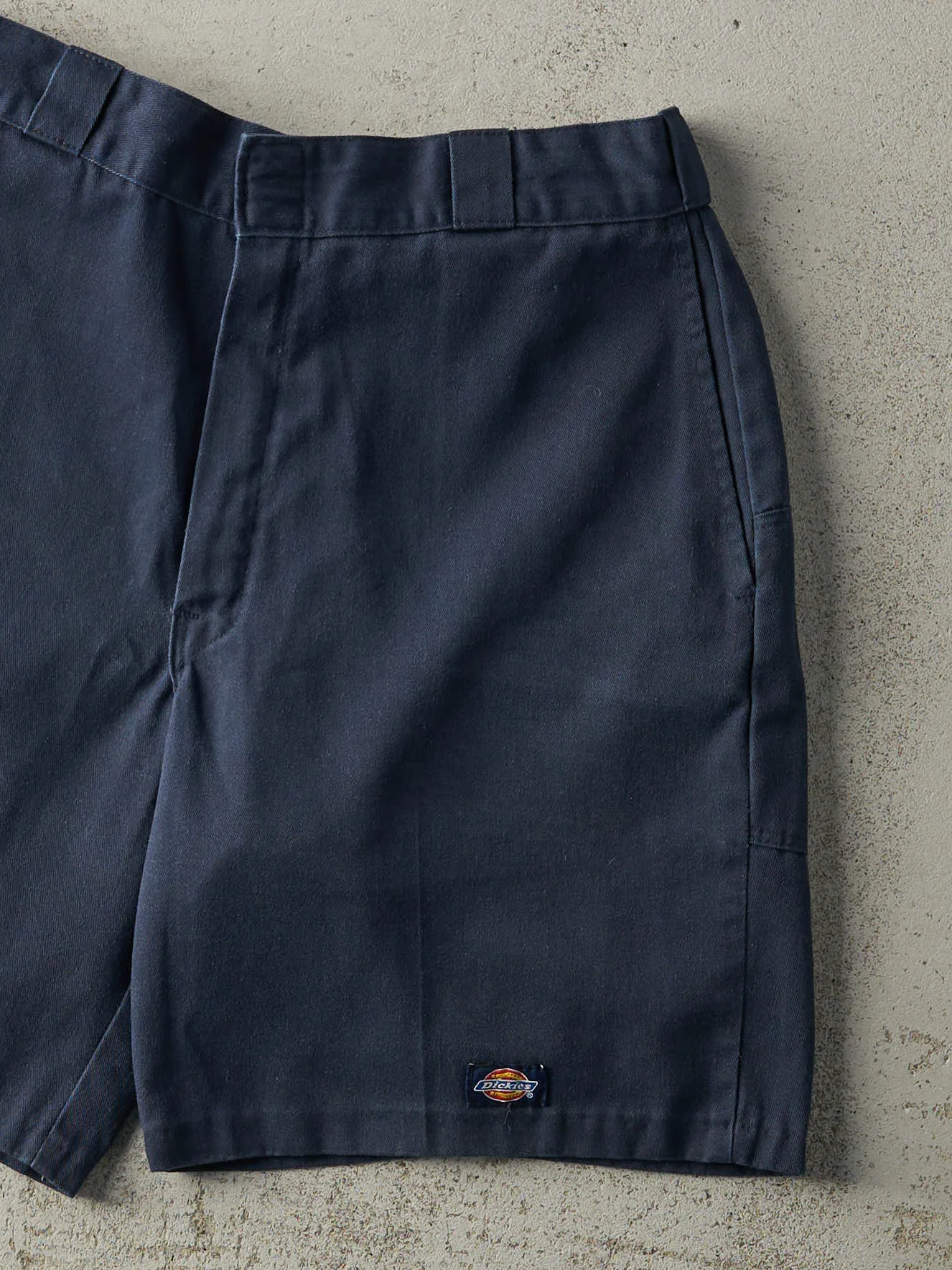 Vintage 90s Navy Blue Dickies Work Shorts (33x9) sold by Rebalance Vintage product image thumbnail 4