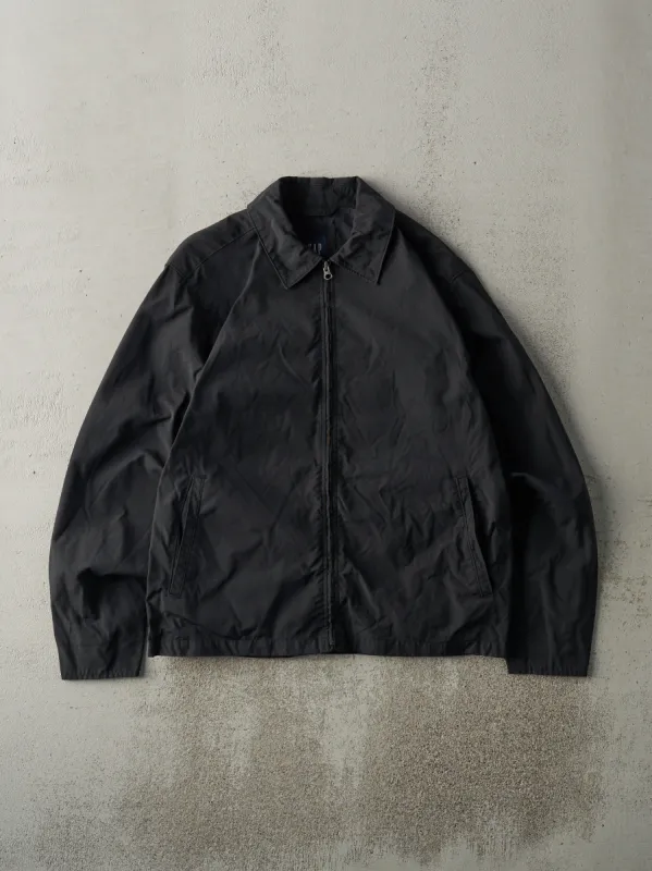 Vintage Y2K Black Gap Harrington Style Jacket (M) sold by Rebalance Vintage