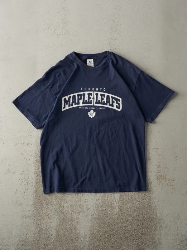 Vintage Y2K Navy Blue Toronto Maple Leafs Tee (M/L) sold by Rebalance Vintage