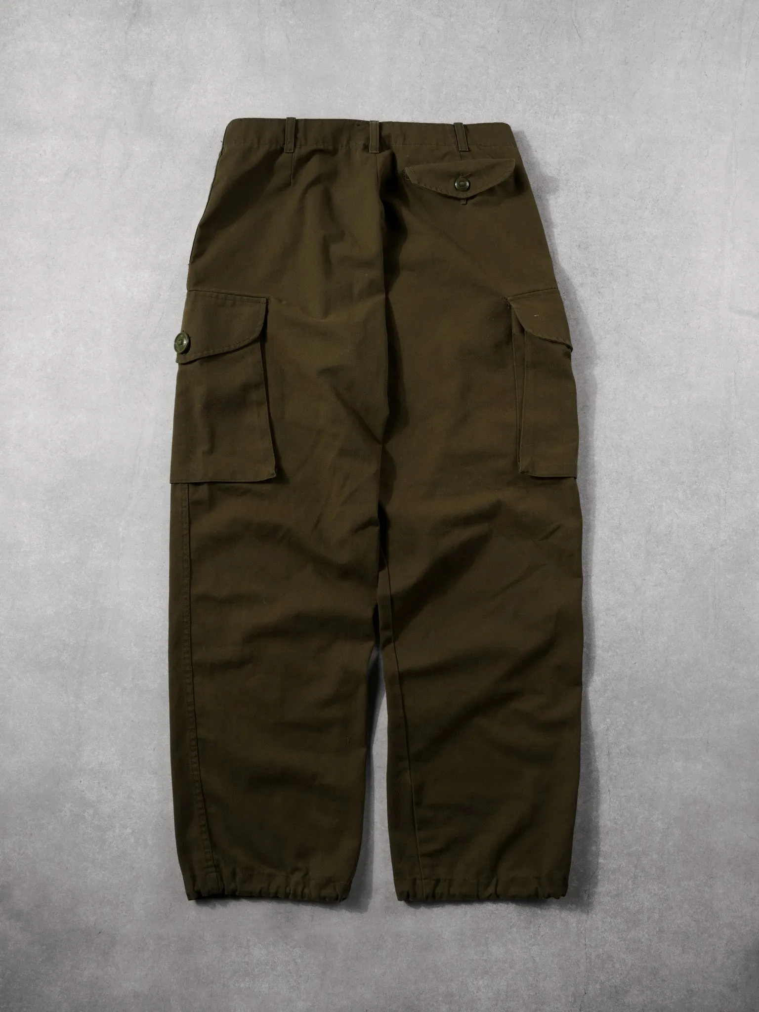Vintage 80s Army Parachute Cargo Pants (34x30) sold by Rebalance Vintage product image thumbnail 2