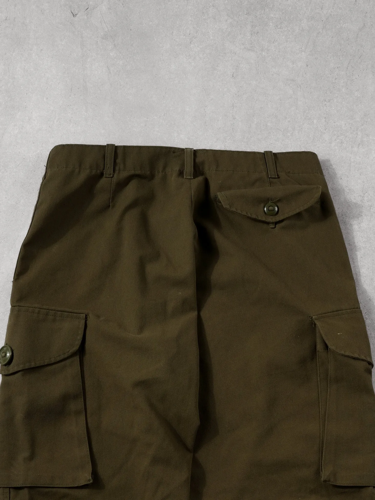 Vintage 80s Army Parachute Cargo Pants (34x30) sold by Rebalance Vintage product image thumbnail 4