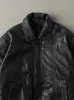 Vintage 80s Black Moores Leather Jacket (M) sold by Rebalance Vintage
