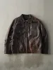Vintage Y2K Brown Wilsons Leather Jacket (M) sold by Rebalance Vintage