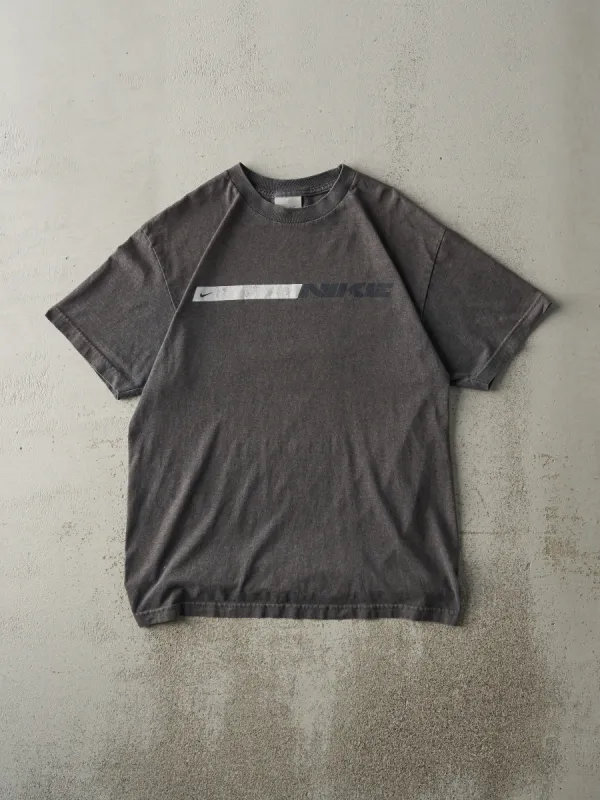 Vintage Y2K Charcoal Grey Nike Tee (M/L) sold by Rebalance Vintage