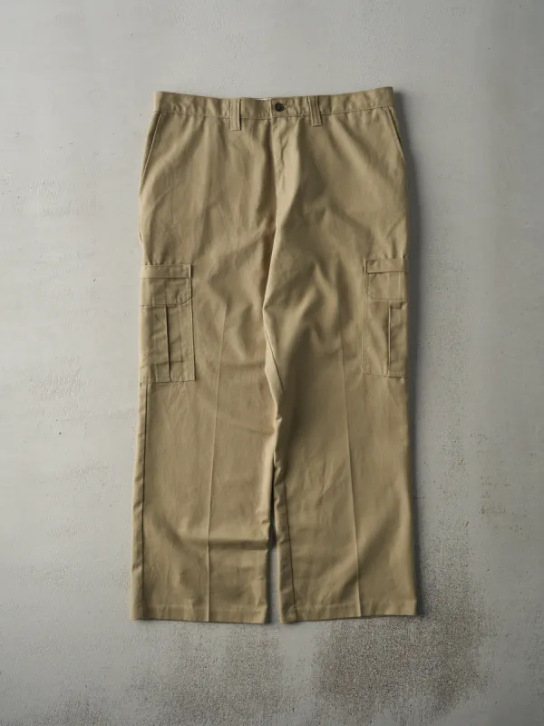 Vintage Y2K Beige Dickies Cargo Pants (37x29) sold by Rebalance Vintage