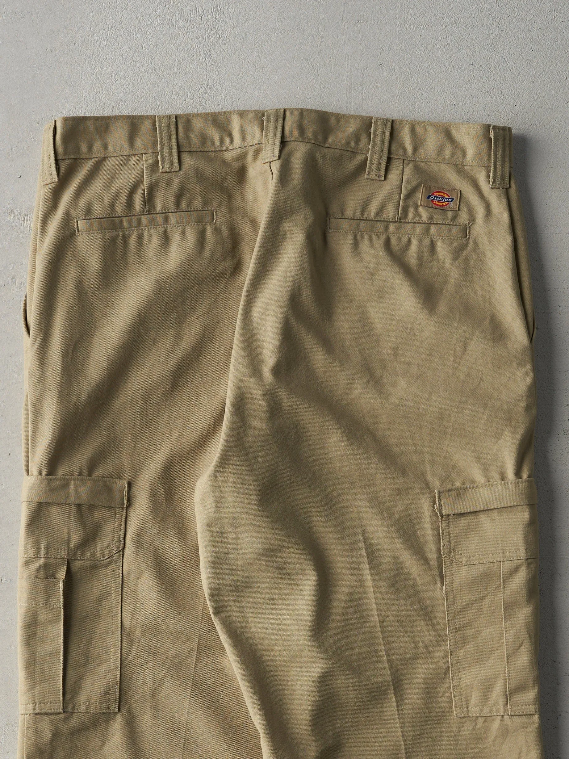 Vintage Y2K Beige Dickies Cargo Pants (37x29) sold by Rebalance Vintage product image thumbnail 4