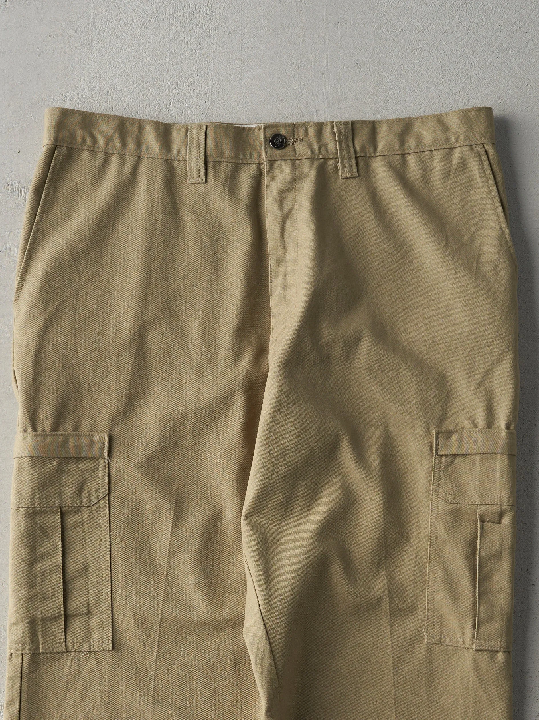 Vintage Y2K Beige Dickies Cargo Pants (37x29) sold by Rebalance Vintage product image thumbnail 3