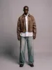 Everyday Boxy Leather Jacket - Brown sold by Rebalance Vintage