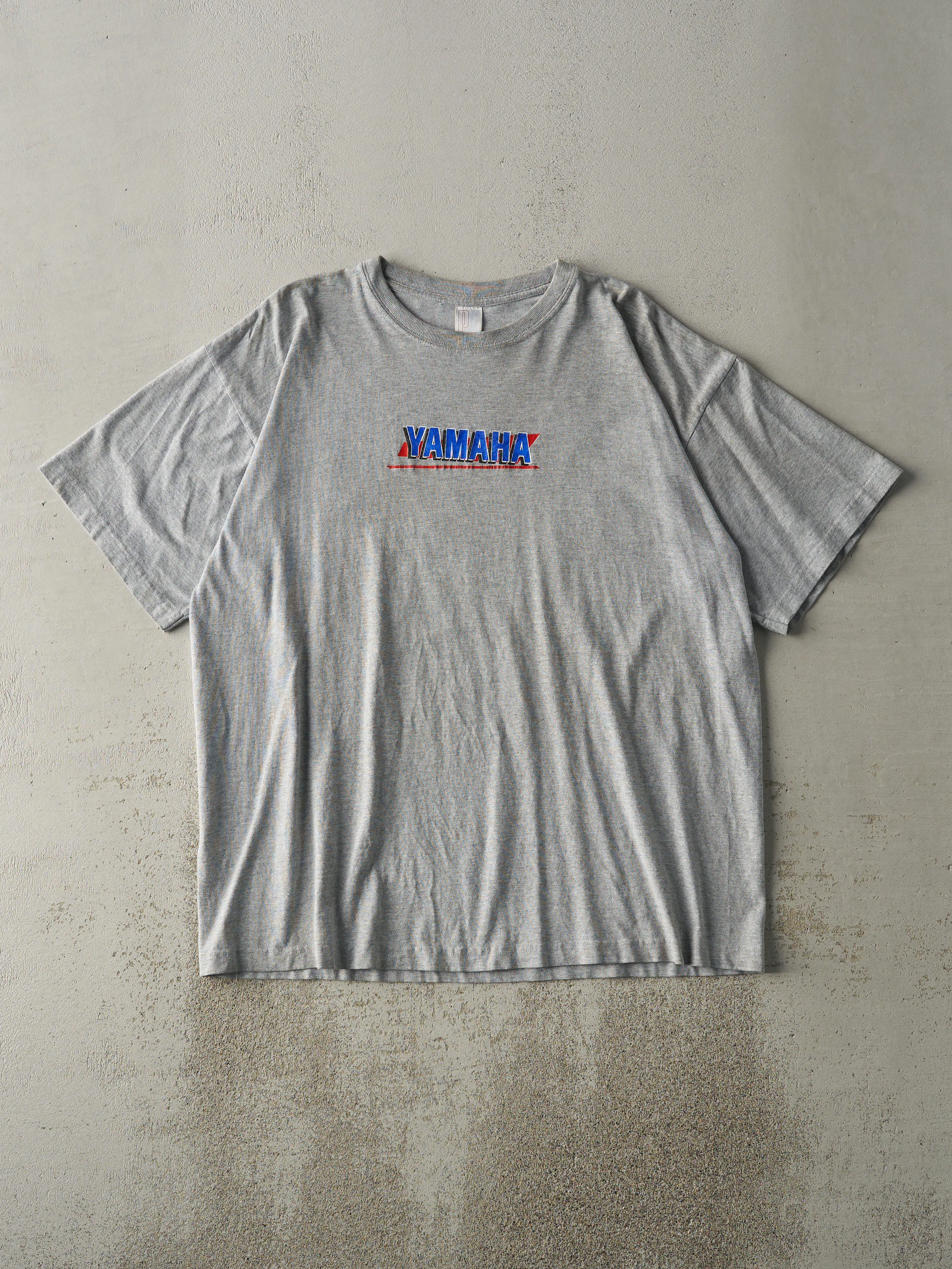 Vintage 90s Grey Yamaha Riding To The Core Tee (L/XL) sold by Rebalance Vintage