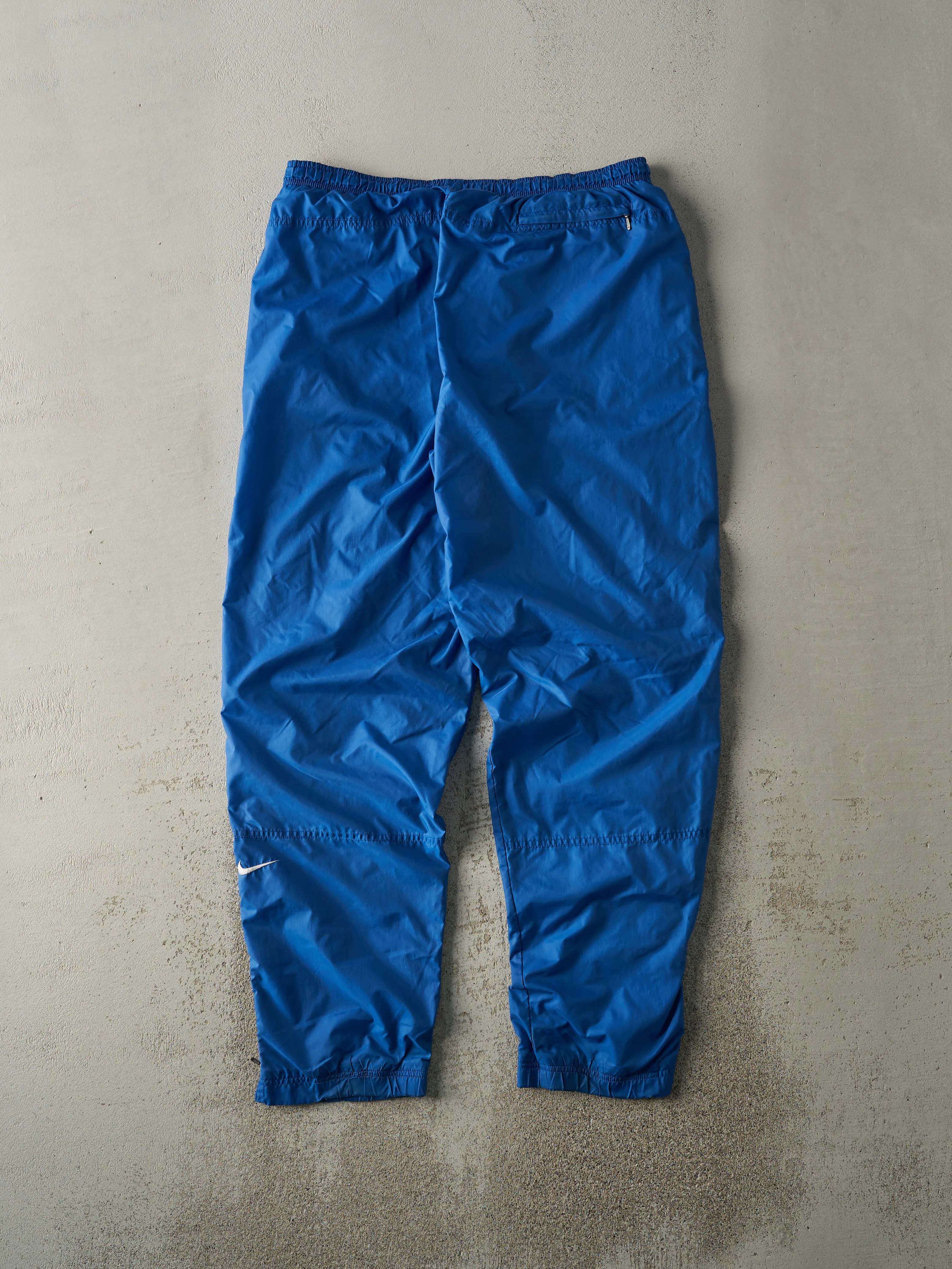 Vintage Y2K Blue Nike Embroidered Logo Track Pants (34x32) sold by Rebalance Vintage product image thumbnail 2