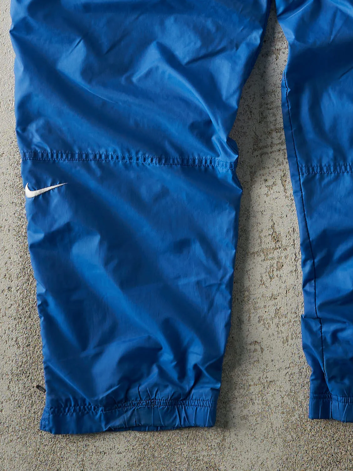 Vintage Y2K Blue Nike Embroidered Logo Track Pants (34x32) sold by Rebalance Vintage product image thumbnail 5