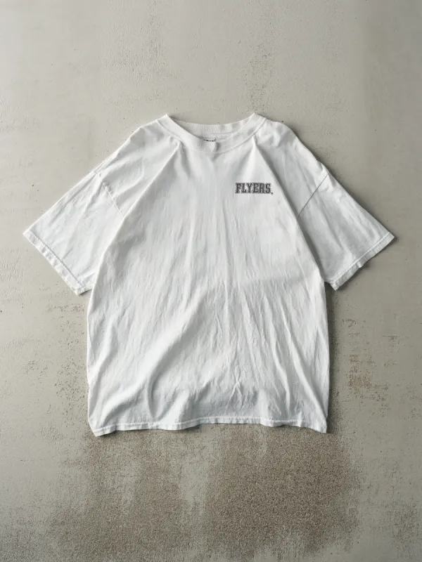 Vintage Y2K White Philadelphia Flyers Tee (M/L) sold by Rebalance Vintage
