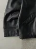 Vintage 90s Black Danier Long Leather Jacket (M) sold by Rebalance Vintage