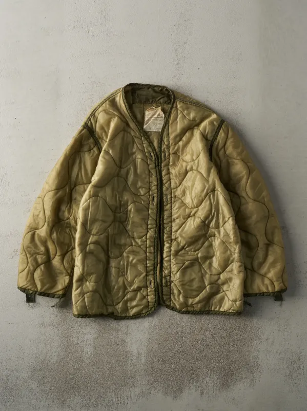Vintage 90s Olive Green Army Liner Jacket (M/L) sold by Rebalance Vintage