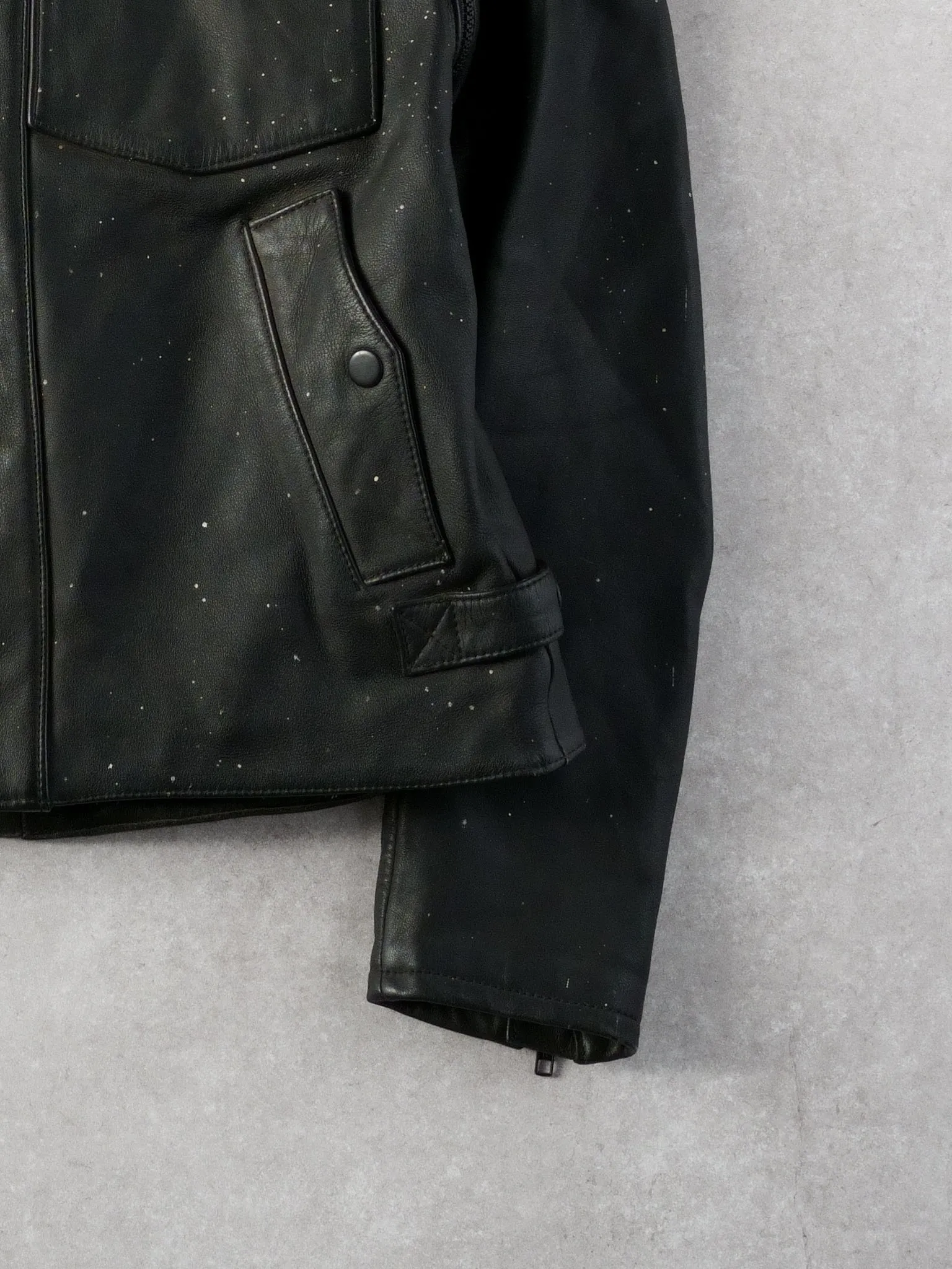 Vintage 80s Black Harley Davidson Bike Rider Jacket (M) sold by Rebalance Vintage product image thumbnail 5