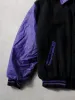 Vintage 90s Black and Purple Skii-Do Bomber Jacket (L) sold by Rebalance Vintage