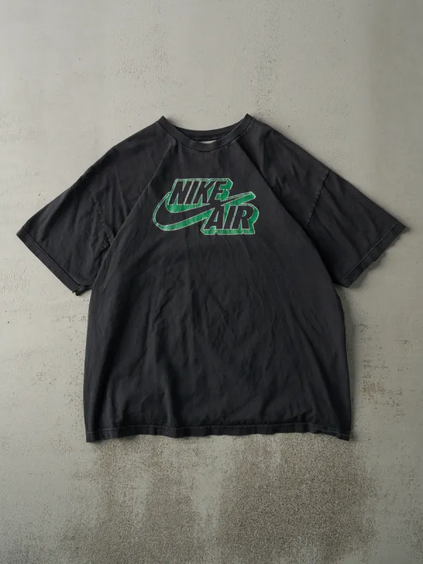 Vintage Y2K Black Nike Air Tee (L) sold by Rebalance Vintage