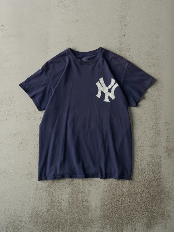 Vintage Y2K Navy Blue New York Yankees O'Neill Player Tee (S) made by Rebalance Vintage