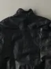 Vintage 80s Black Todays News Leather Jacket (L) sold by Rebalance Vintage