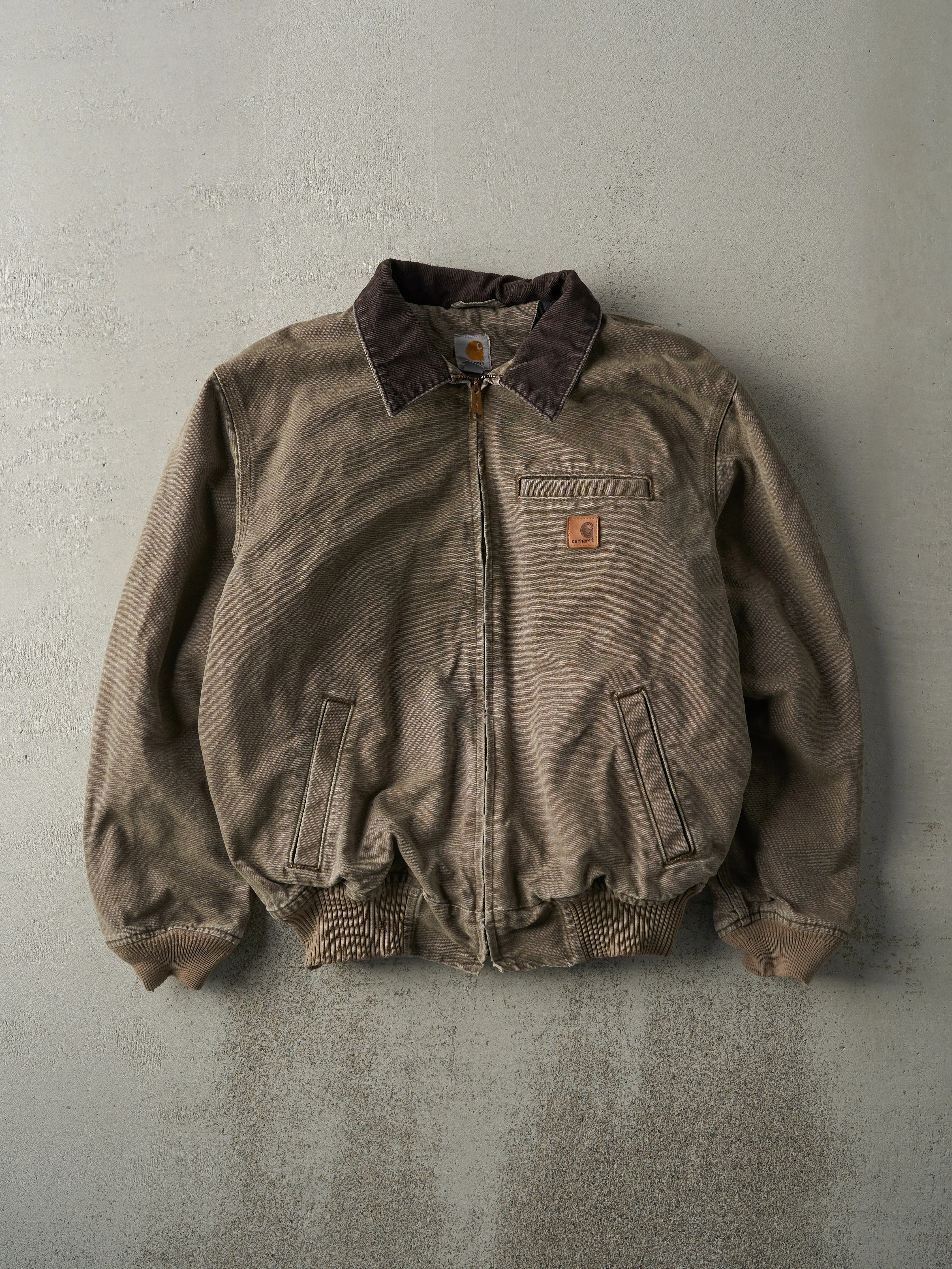 Vintage Y2K Washed Brown Carhartt Work Jacket (M/L) sold by Rebalance Vintage
