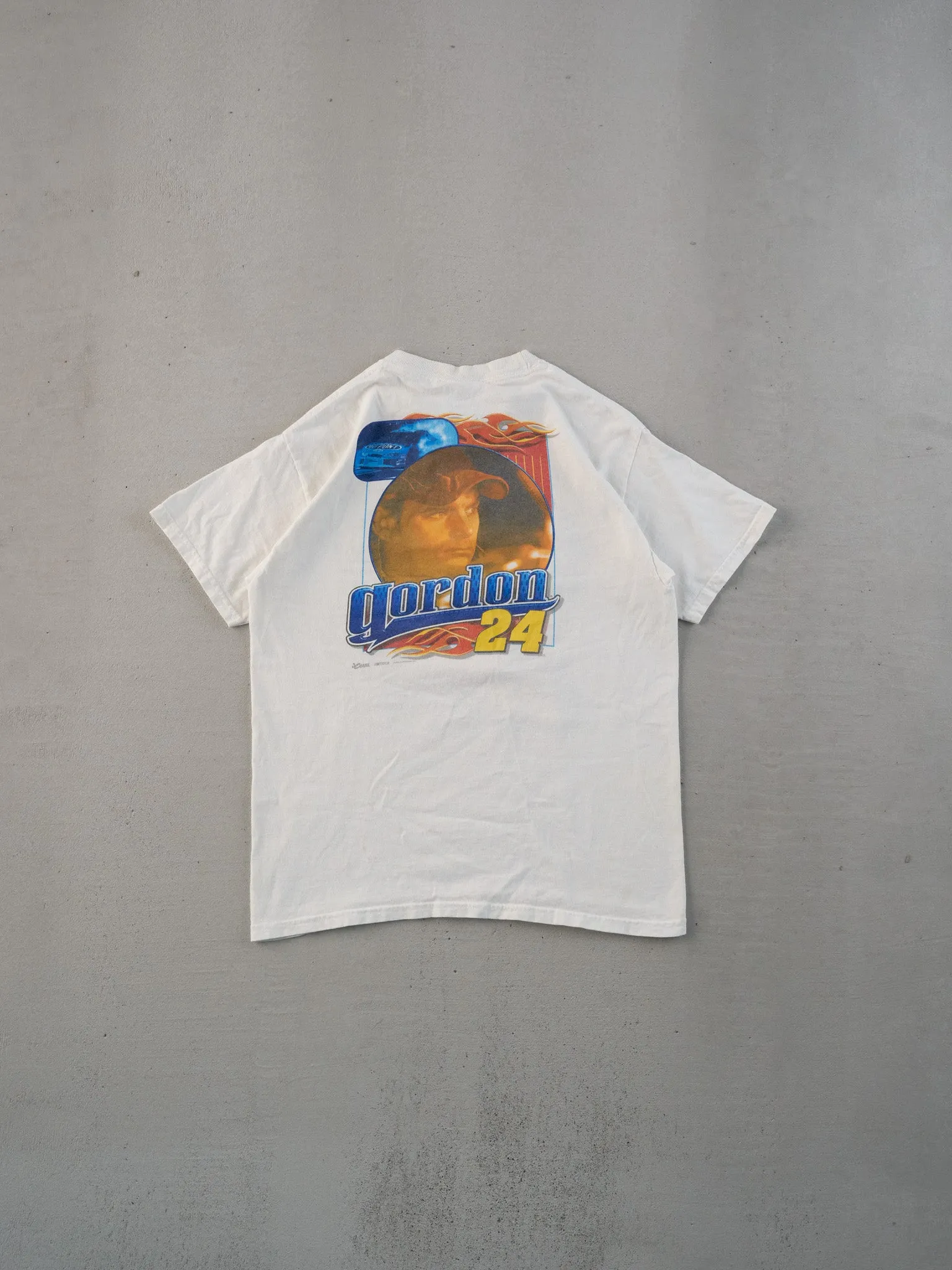 Vintage 04' White Jeff Gordon #24 Nascar Racing Graphic Tee (XS) sold by Rebalance Vintage product image thumbnail 2