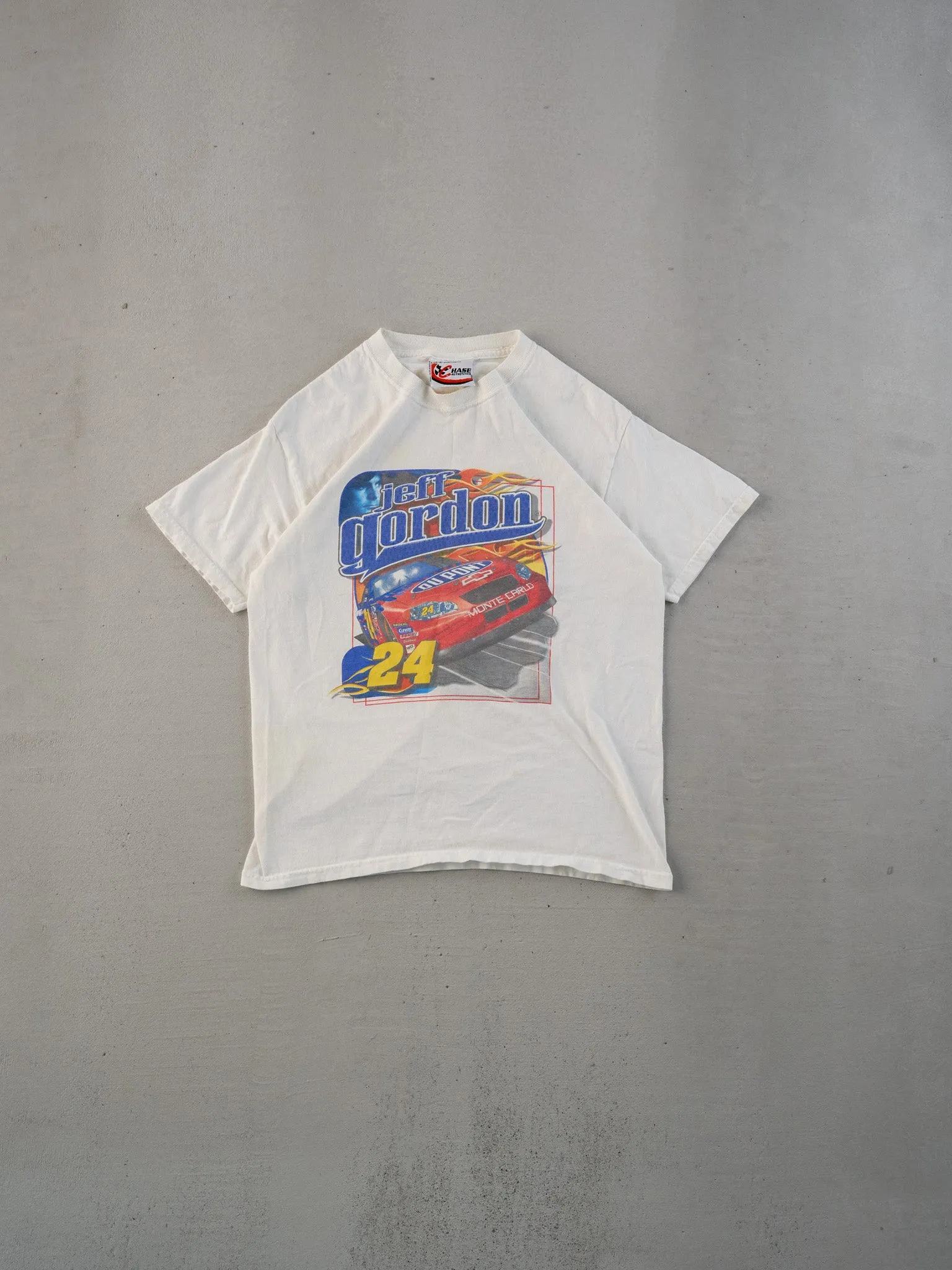 Vintage 04' White Jeff Gordon #24 Nascar Racing Graphic Tee (XS) sold by Rebalance Vintage