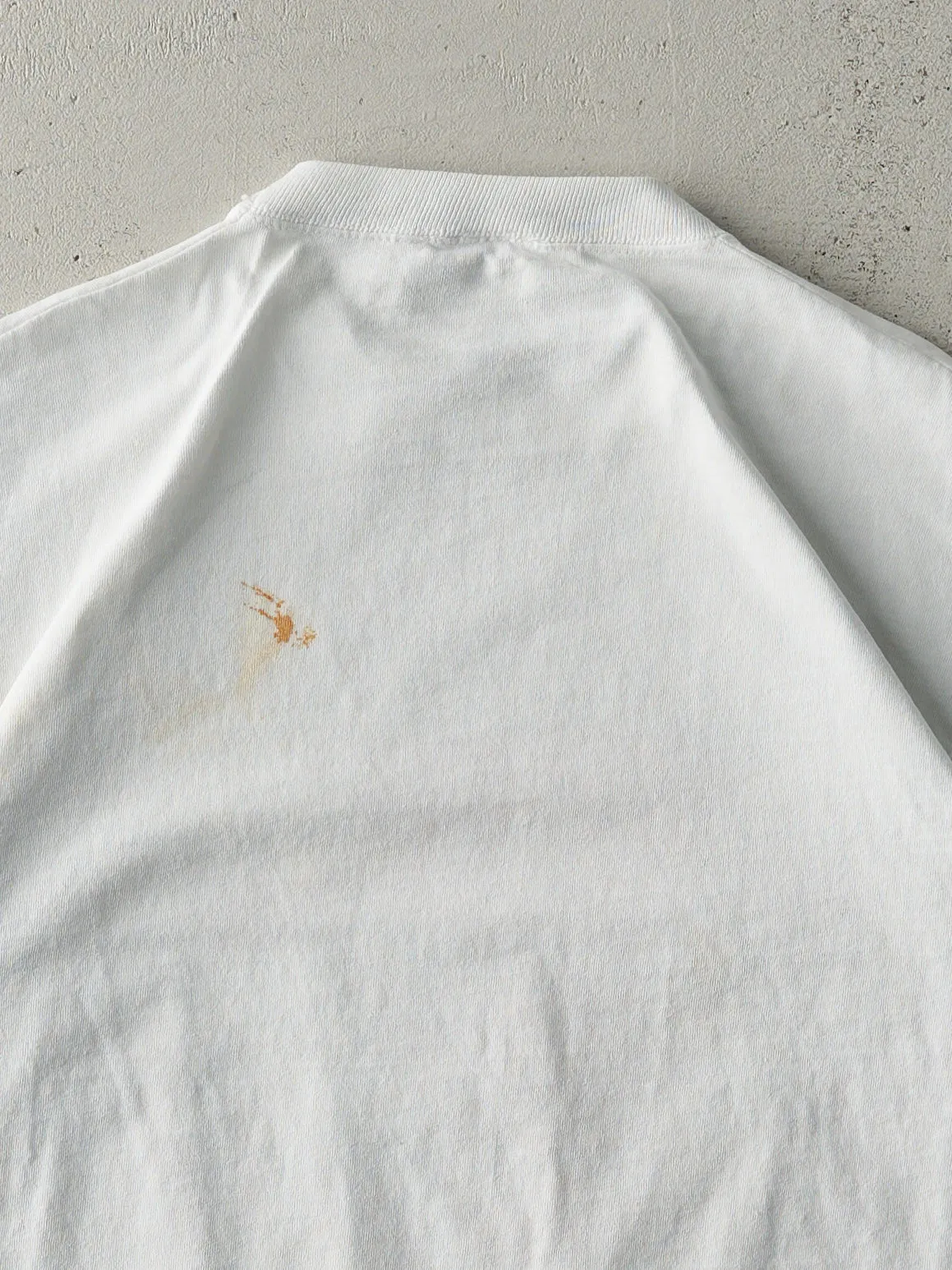 Vintage 90s White Chicago Bulls NBA Tee (M) sold by Rebalance Vintage product image thumbnail 4