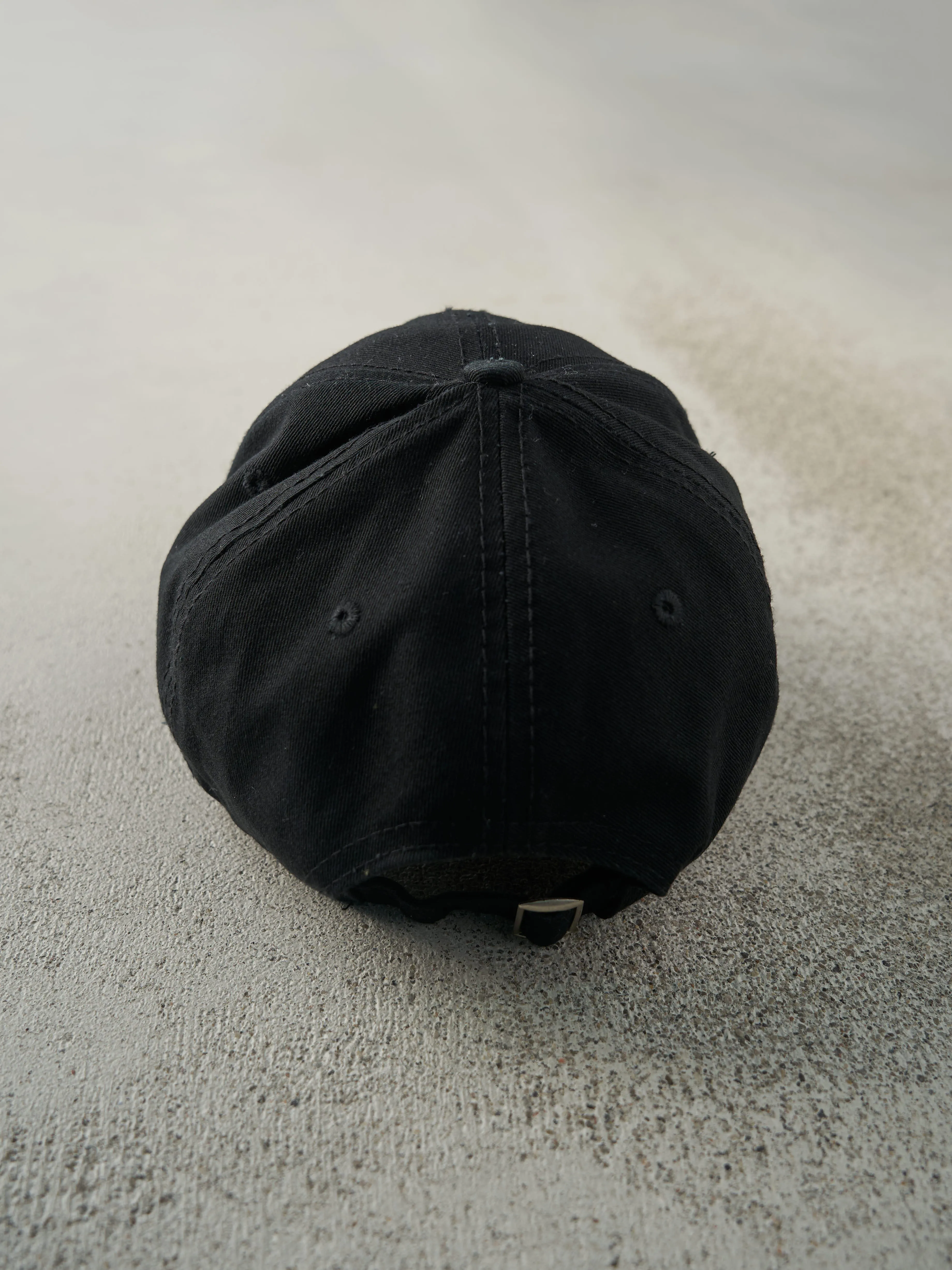 Vintage Y2K Black Tommy Hilfiger Embroidered Strap Back Hat sold by Rebalance Vintage product image thumbnail 3