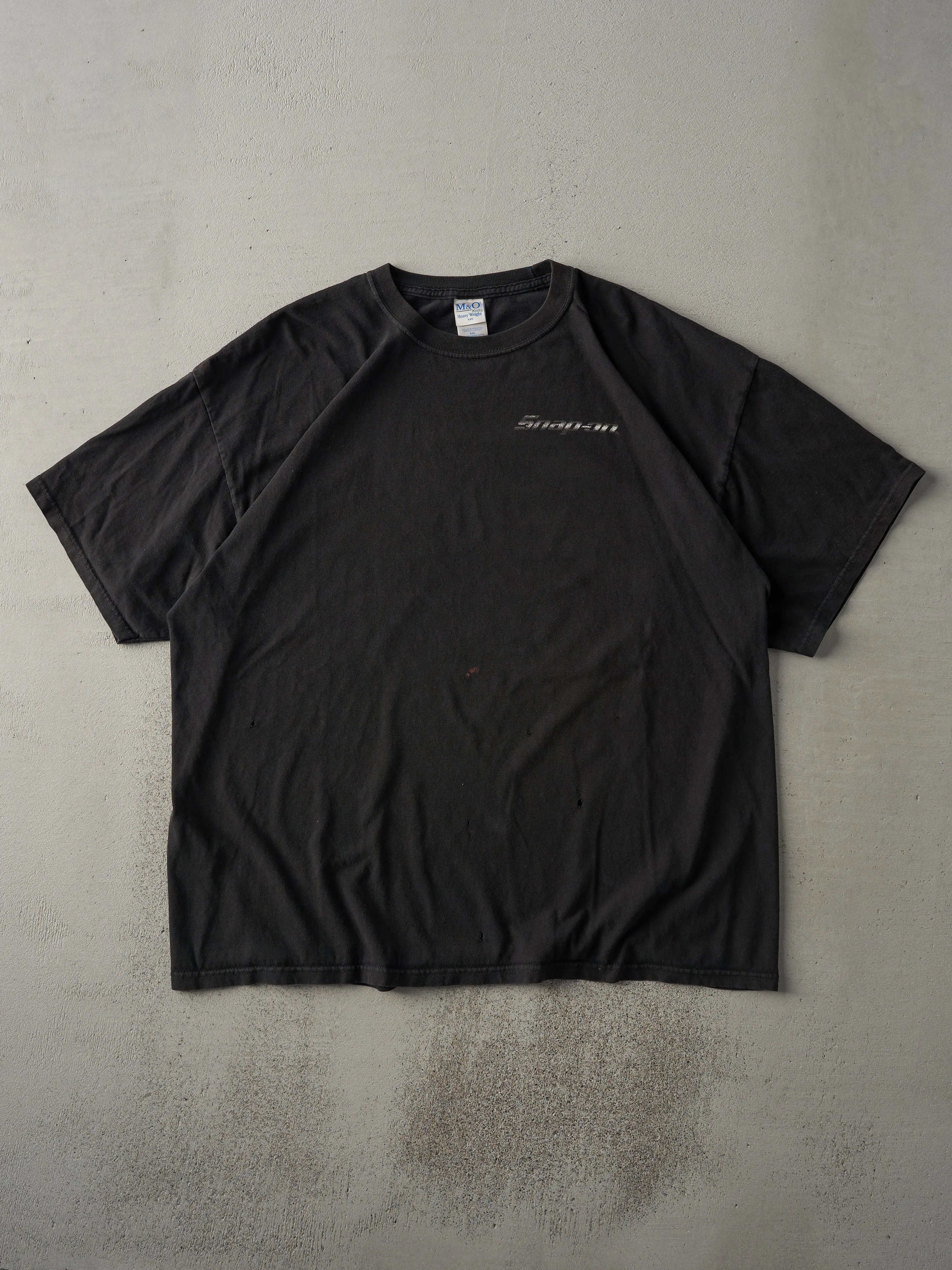 Vintage Y2K Black Snap-On Car Tee (L) sold by Rebalance Vintage product image thumbnail 2