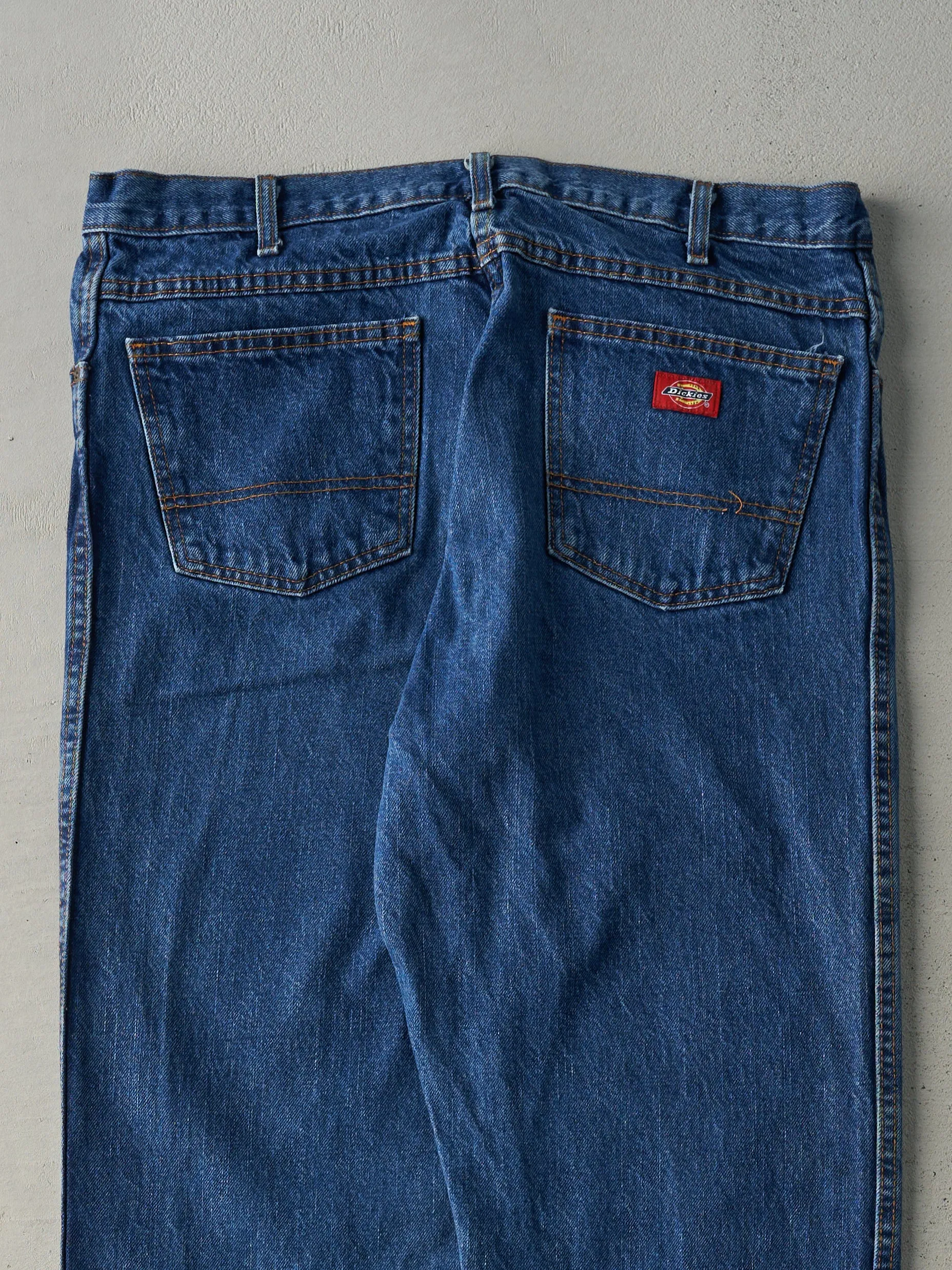 Vintage 90s Dark Wash Dickies Jeans (36x34) sold by Rebalance Vintage product image thumbnail 4