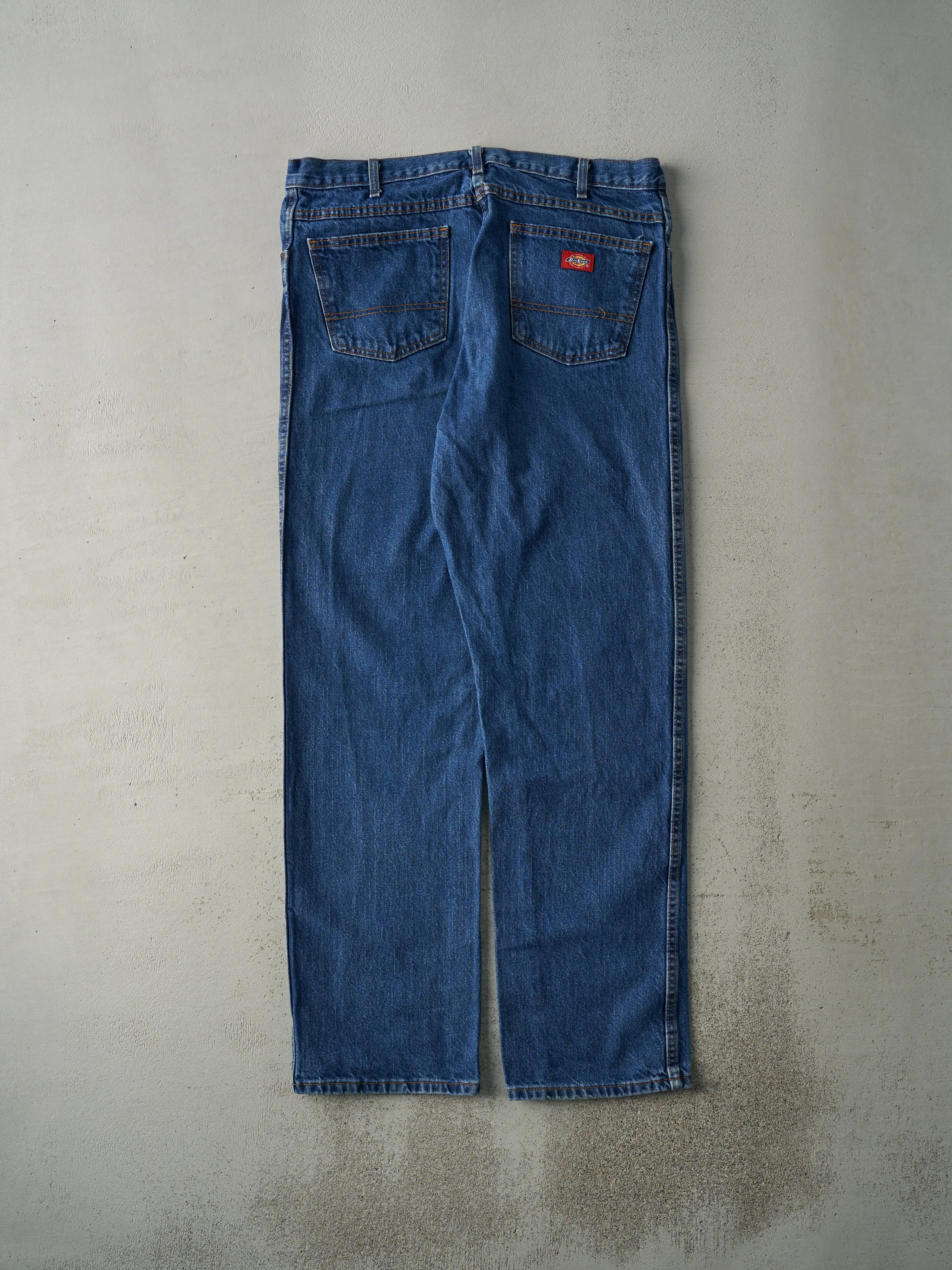 Vintage 90s Dark Wash Dickies Jeans (36x34) sold by Rebalance Vintage product image thumbnail 2