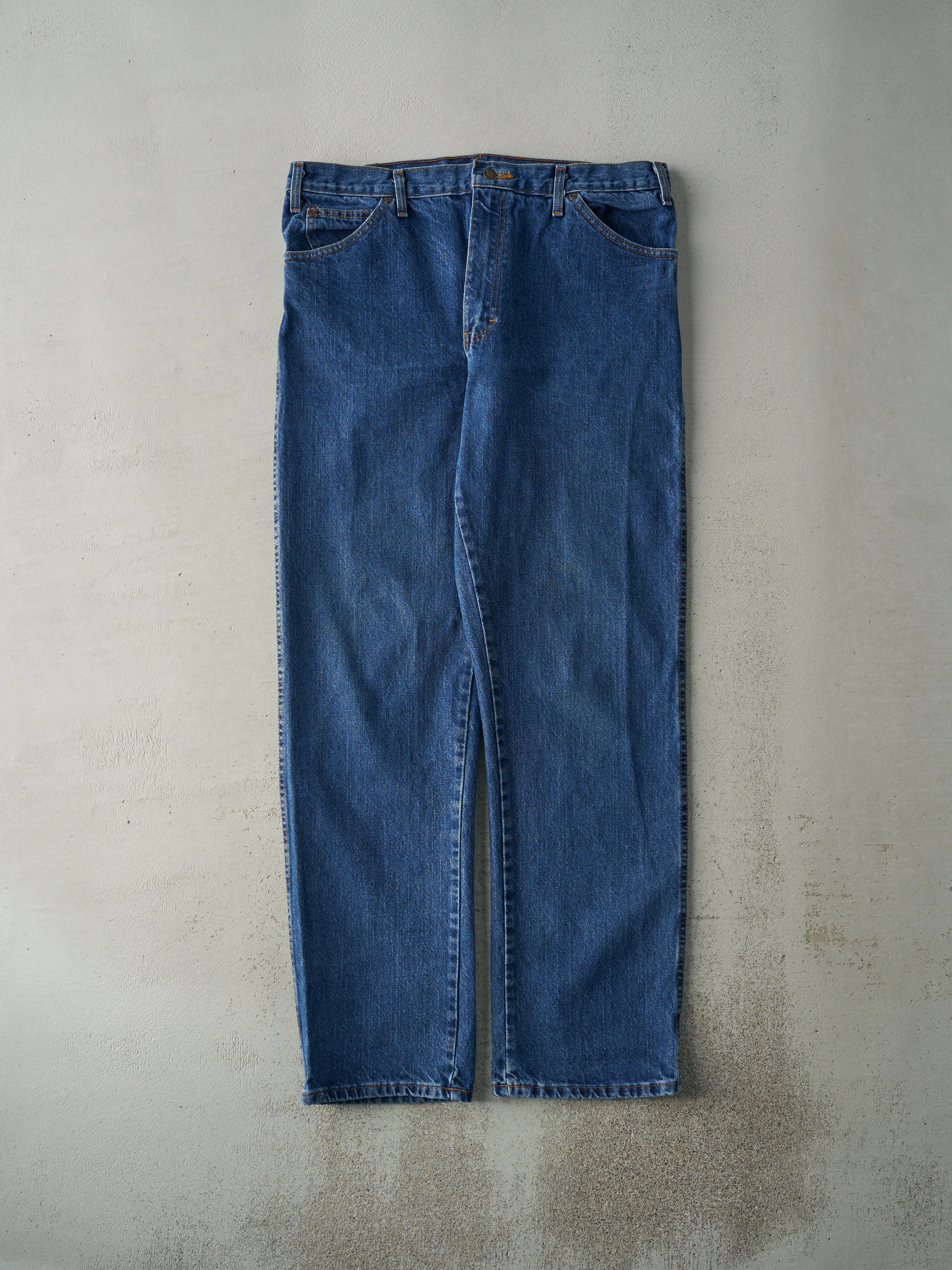 Vintage 90s Dark Wash Dickies Jeans (36x34) sold by Rebalance Vintage