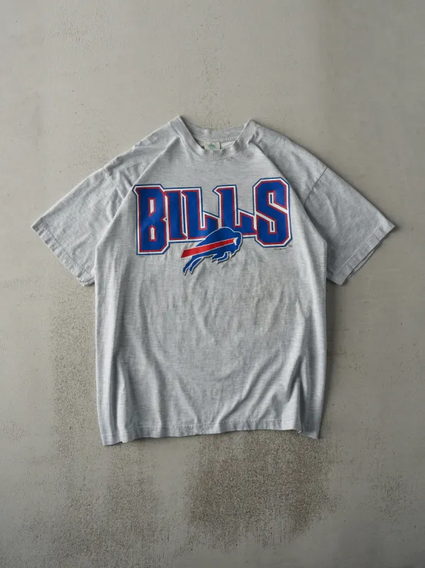 Vintage 96' Heather Grey RARE Buffalo Bills Tee (M) sold by Rebalance Vintage