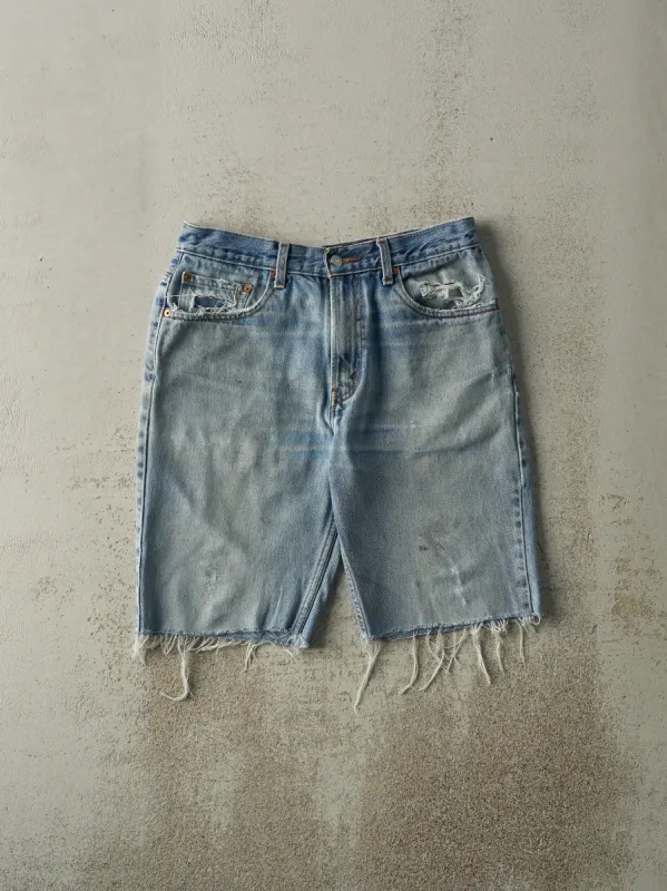 Vintage Y2K Light Wash Levi's Cut Off Jean Shorts (32x10.5) sold by Rebalance Vintage