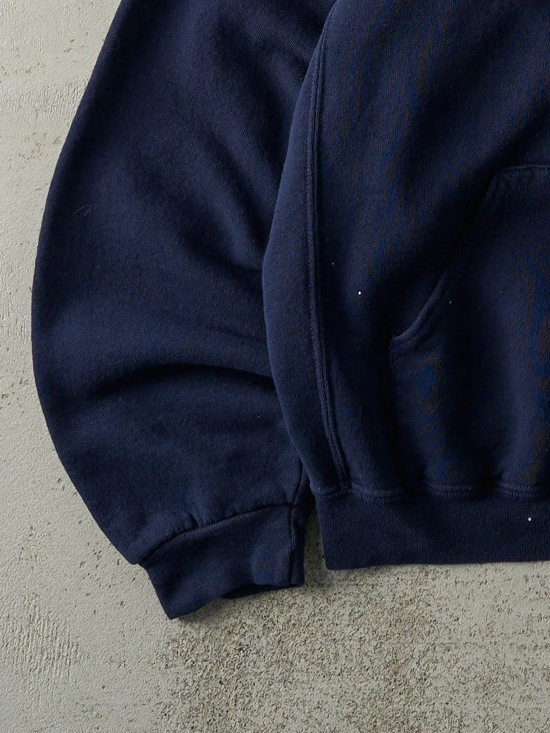 Vintage Y2K Navy Blue Grand Haven Lacrosse Russell Athletics Hoodie (M) sold by Rebalance Vintage product image thumbnail 3