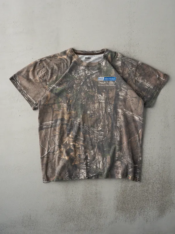 Vintage Y2K Russell Outdoors x Realtree Camo Tee (L) sold by Rebalance Vintage