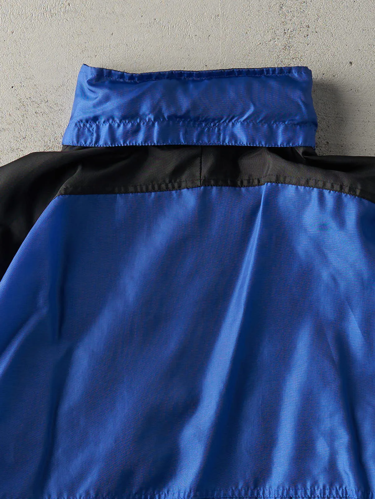 Vintage 90s Blue & Black Marlboro Windbreaker Jacket (L) sold by Rebalance Vintage product image thumbnail 5