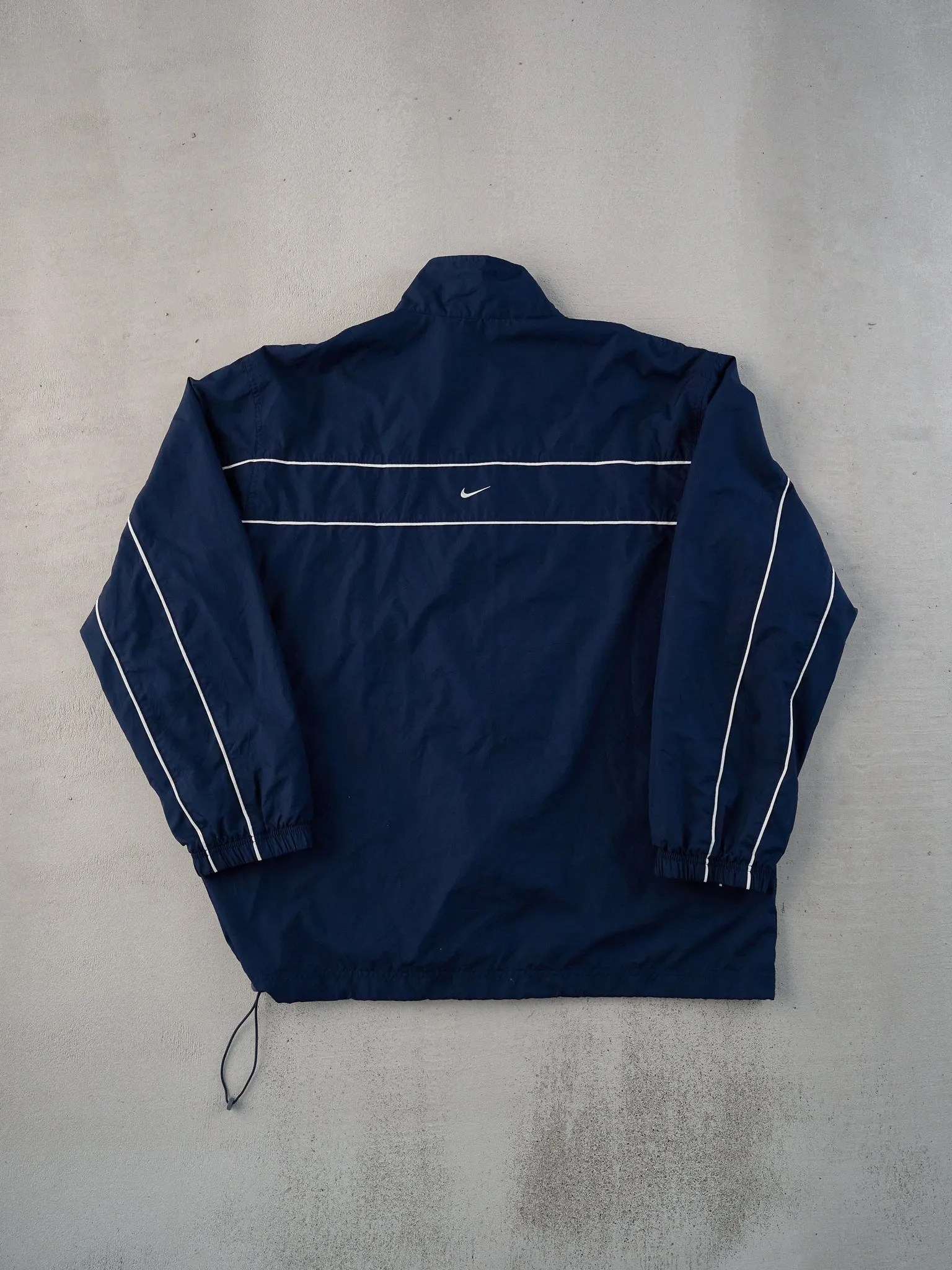 Vintage Y2K Navy Blue Nike Windbreaker (XL/XXL) sold by Rebalance Vintage product image thumbnail 2