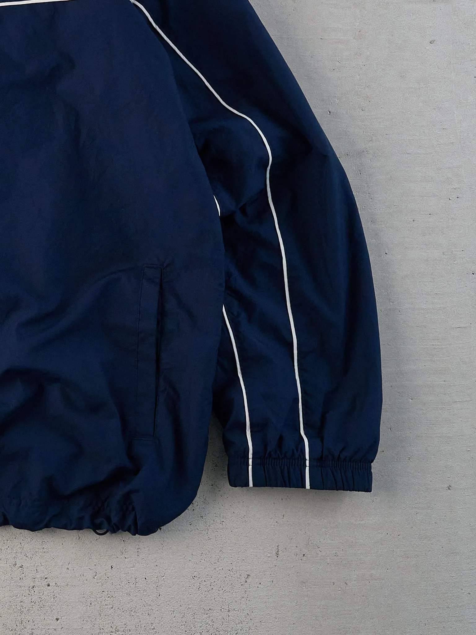 Vintage Y2K Navy Blue Nike Windbreaker (XL/XXL) sold by Rebalance Vintage product image thumbnail 5