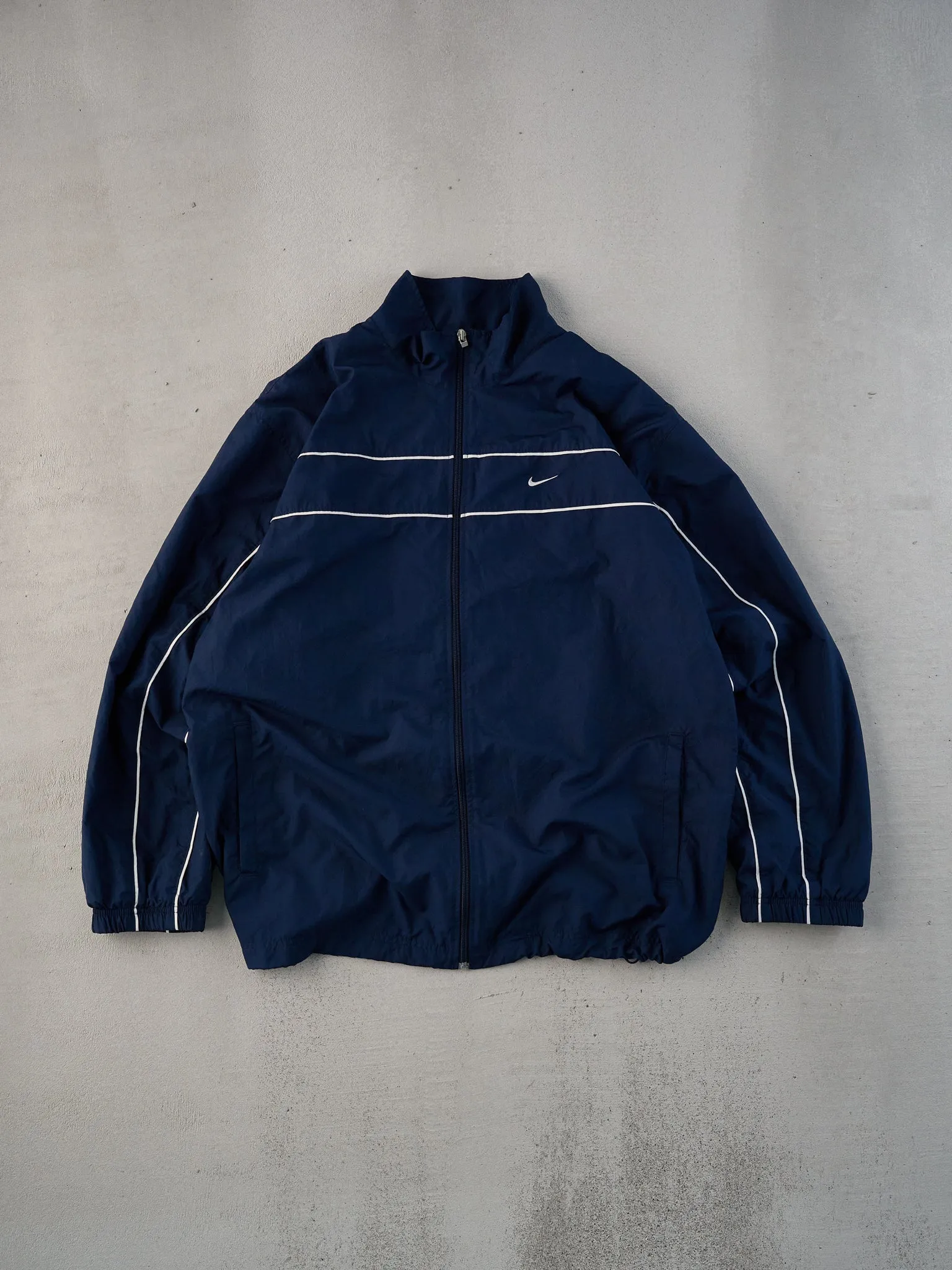 Vintage Y2K Navy Blue Nike Windbreaker (XL/XXL) sold by Rebalance Vintage