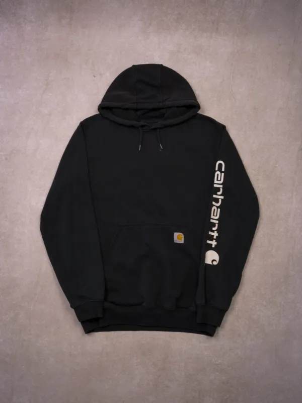 Vintage Black Carhartt Original Fit Essential Hoodie (M) sold by Rebalance Vintage